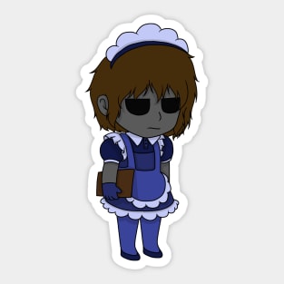 eyeless jack maid chibi Sticker